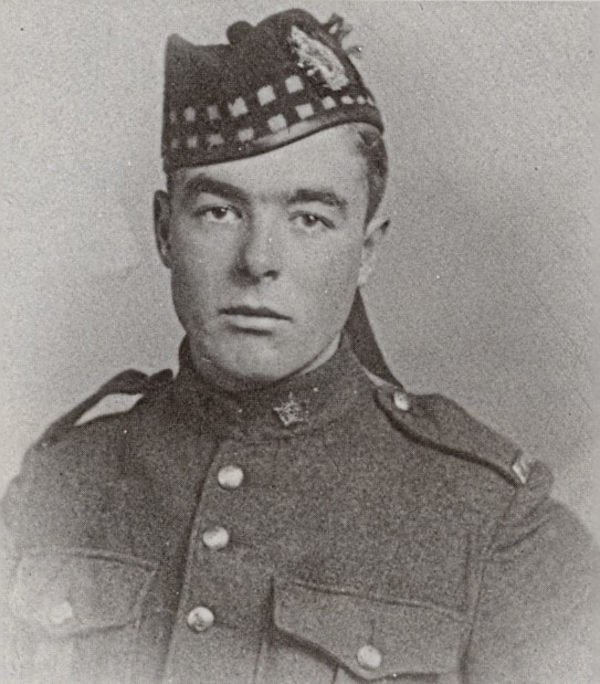 Bert in Seaforth Highlander Uniform