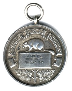 Tony's Competition Medal front