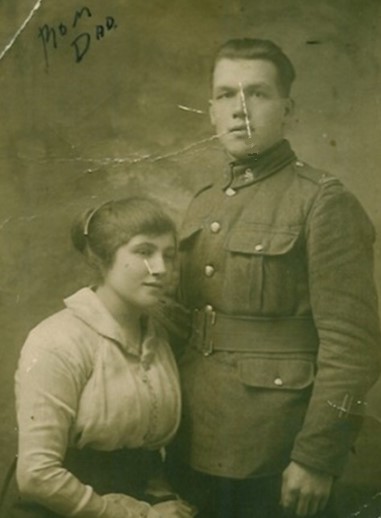 Enos and Lily after their marriage